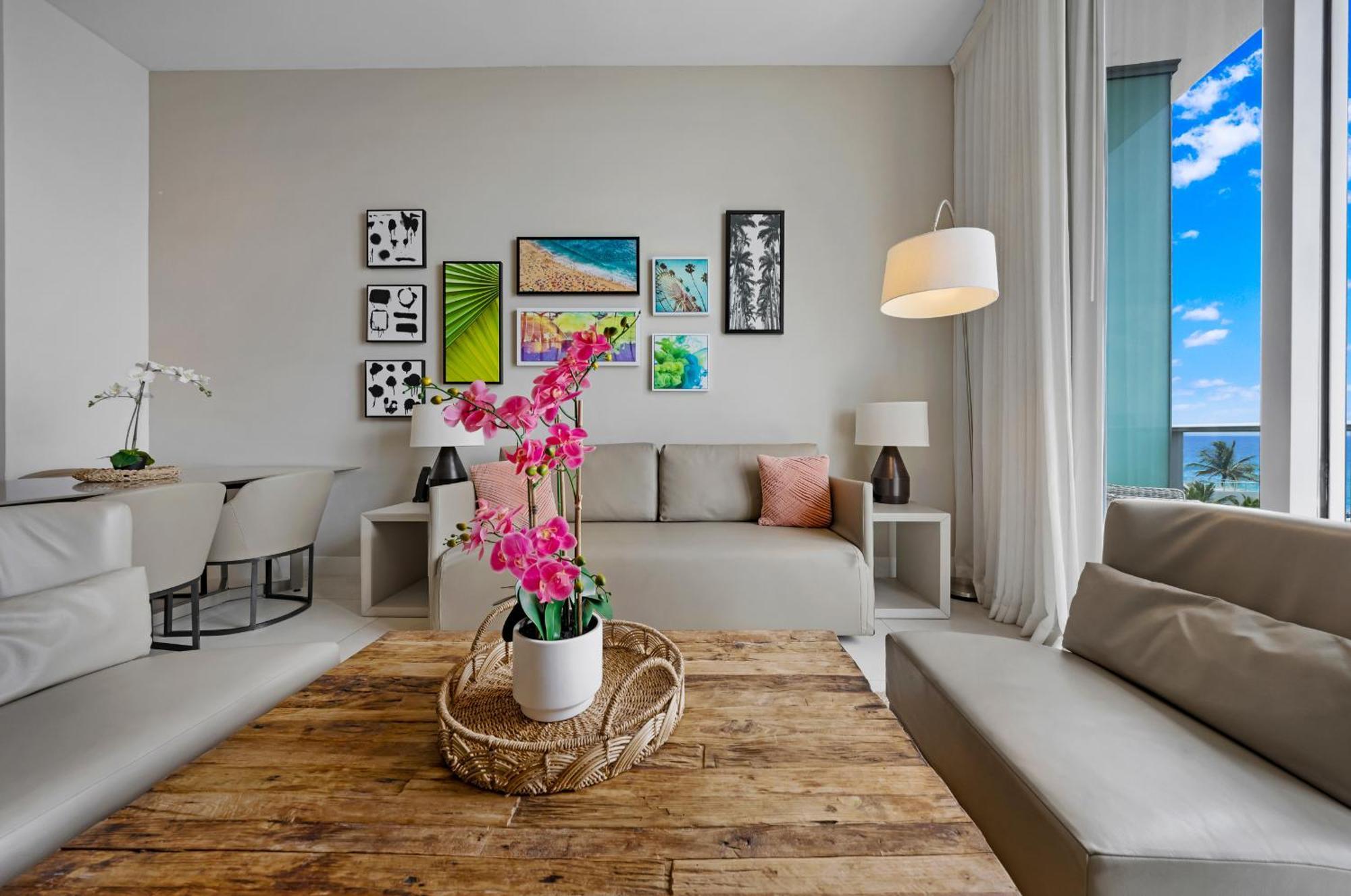 Wake Up To The Sound Of Waves In A Stylish Condo In A Luxury Resort Hollywood Exteriér fotografie